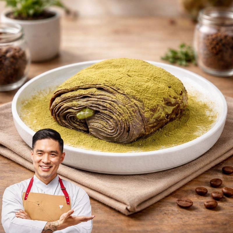 Dirty Croissant Matcha