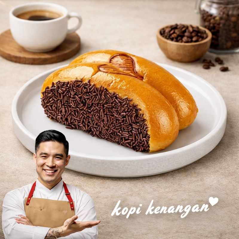 Roti Sisir Coklat
